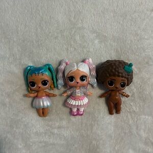LOL Surprise! Fashion Dolls Lot of 3